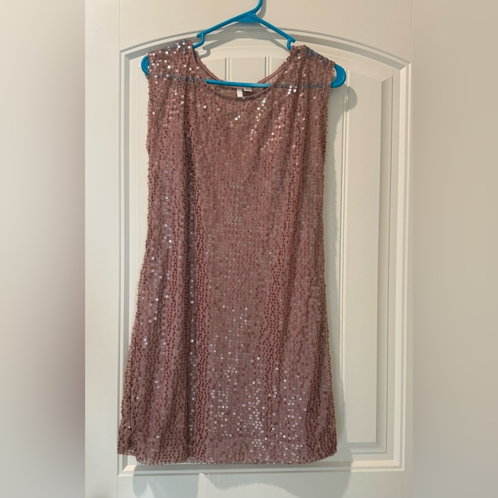 Lauren Conrad Pink Sequin Dress